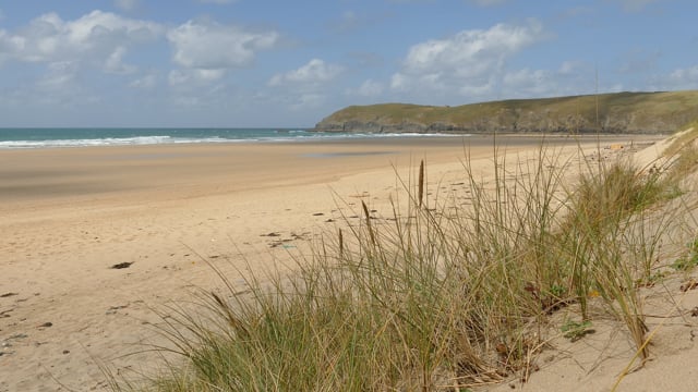 Sandy beach