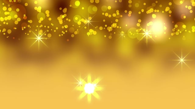 Christmas gold stars