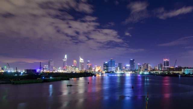 Night skyline