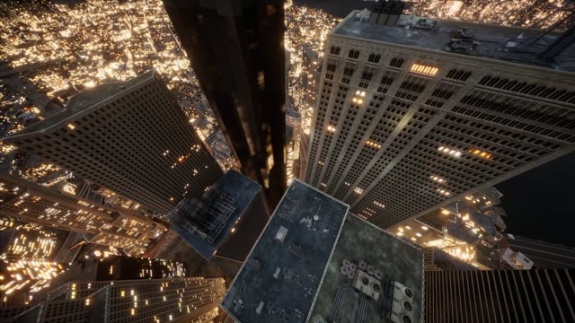 City from above