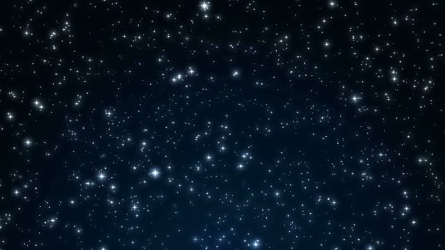 Glowing Christmas stars
