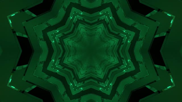 Green star tunnel