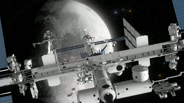 Lunar station