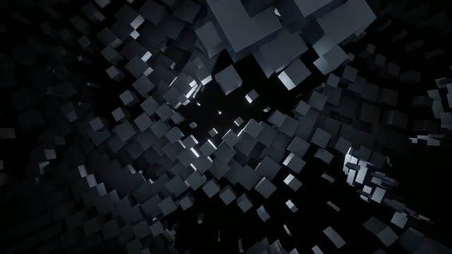 Cubes in motion