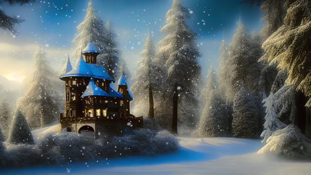 Snow cottage