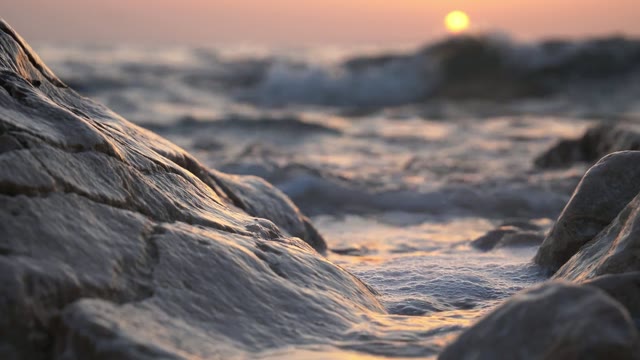 Sunlit waves