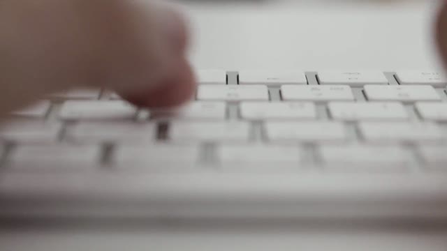 White keyboard